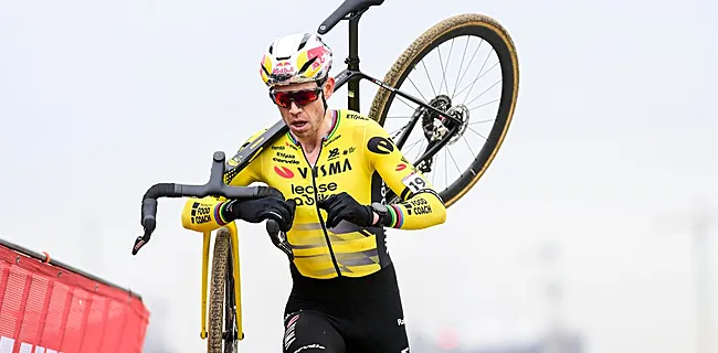 Geen podium na pech: Van Aert onthult oorzaak van lekke band
