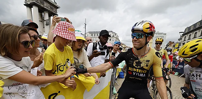 Wout van Aert krijgt kraambezoek van wel heel bijzondere renner