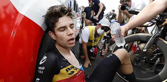 Van Aert kan lachen met plek 3: 'Beste van de normale mensen'
