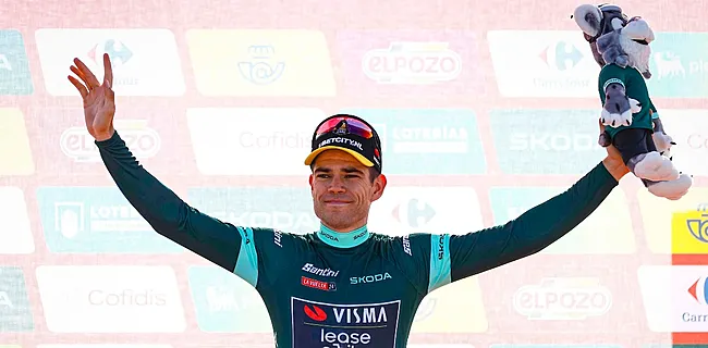 Wout van Aert mag toch vieren na vijfde Vuelta-etappe