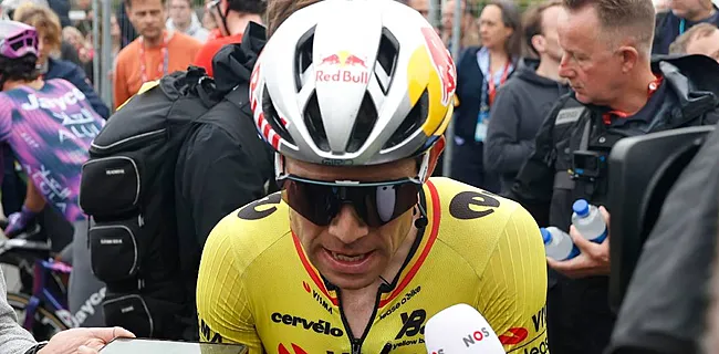 Wout van Aert wijst journalist terecht na bizarre opmerking