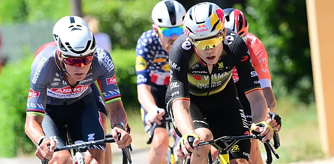 Van Aert legt schuld bij Van der Poel: 'Dat is altijd met hem'