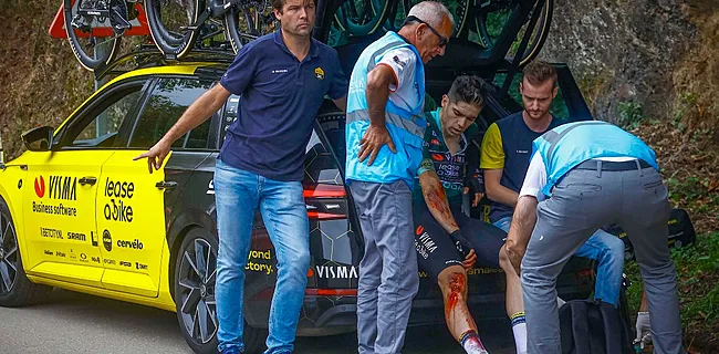 Visma-LaB realistisch over Van Aert: 'Het ziet er niet te best uit'