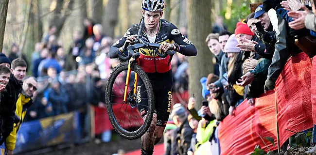 Van Aert zag bizarre taferelen in Gavere: 'Kon auto niet uitstappen'