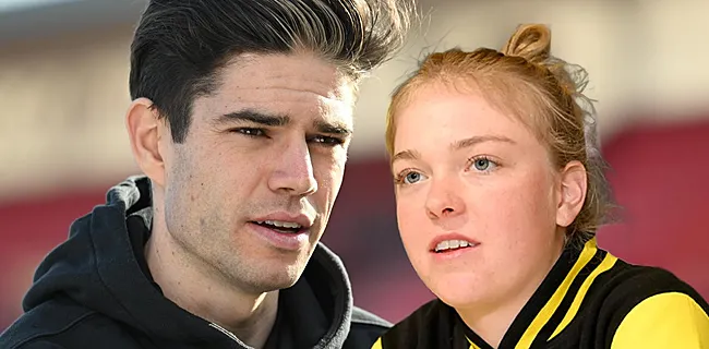  Wout van Aert moet wat kwijt over Fem van Empel