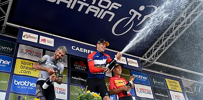 Van Aert wint Tour of Britain, maar Rodriguez pakt slotetappe