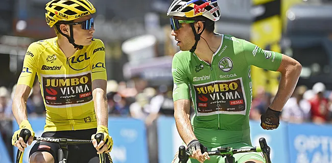 Van Aert reageert op incident met Vingegaard
