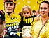 Grimmig moment tussen Van Aert en vrouw Vingegaard