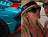 Foto: Van der Poel in stijl nieuwe luxewagen en stralende Roxanne