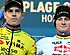 Van der Poel vloekt na dubbel pechmoment Van Aert