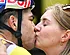 Vrouwlief Sarah verrast na ritzege Van Aert: "Dat kan ik wel zeggen"